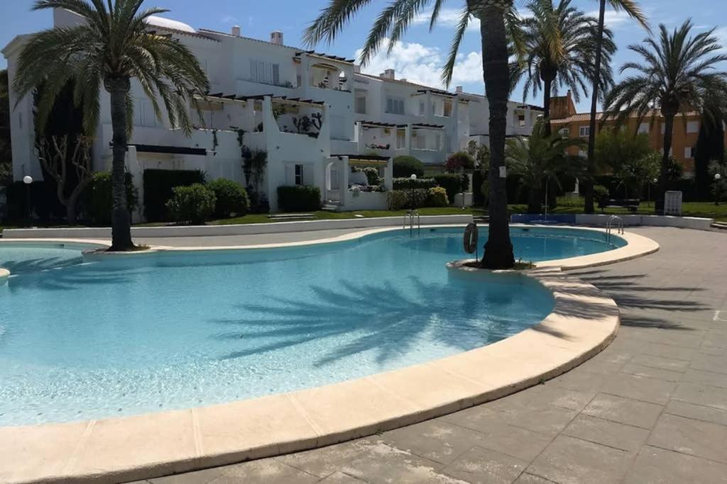2 Bedroom, Sea Front Complex W Pool And Private Garden Xabia Bagian luar foto