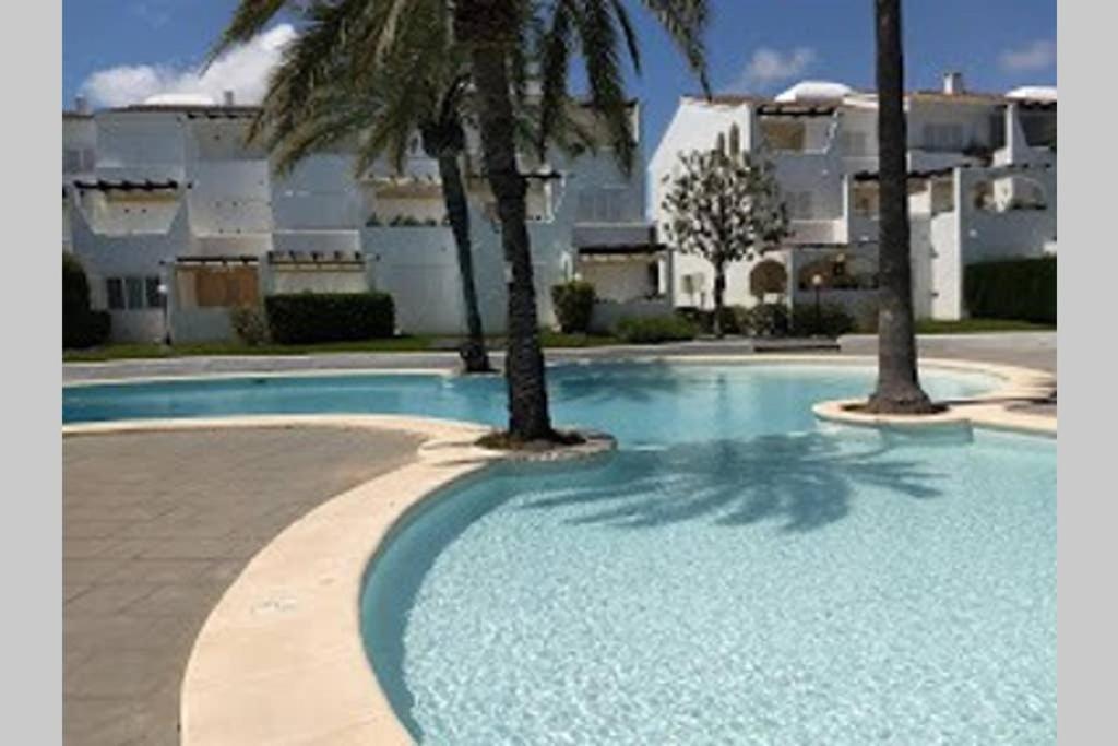 2 Bedroom, Sea Front Complex W Pool And Private Garden Xabia Bagian luar foto